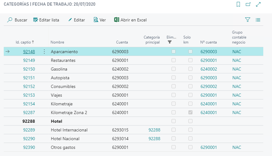 CategoriasLista